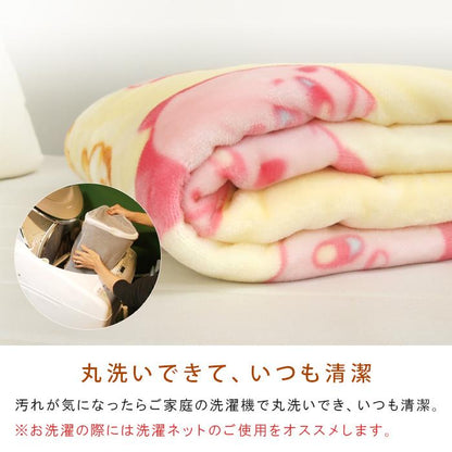 【星之卡比】絨毛毛毯 膝毯 半身毯 共3種尺寸 Marushin