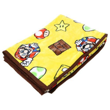 【Super Mario】珊瑚絨蓋膝氈 200x140cm Marushin