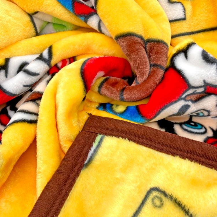 【Super Mario】珊瑚絨蓋膝氈 200x140cm Marushin
