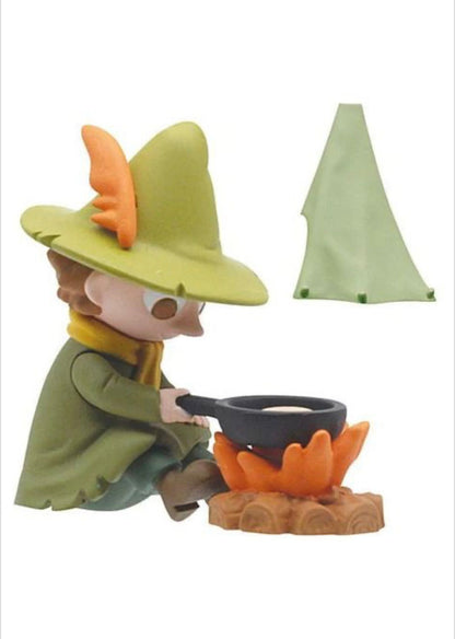 姆明家族露營扭蛋全套四款