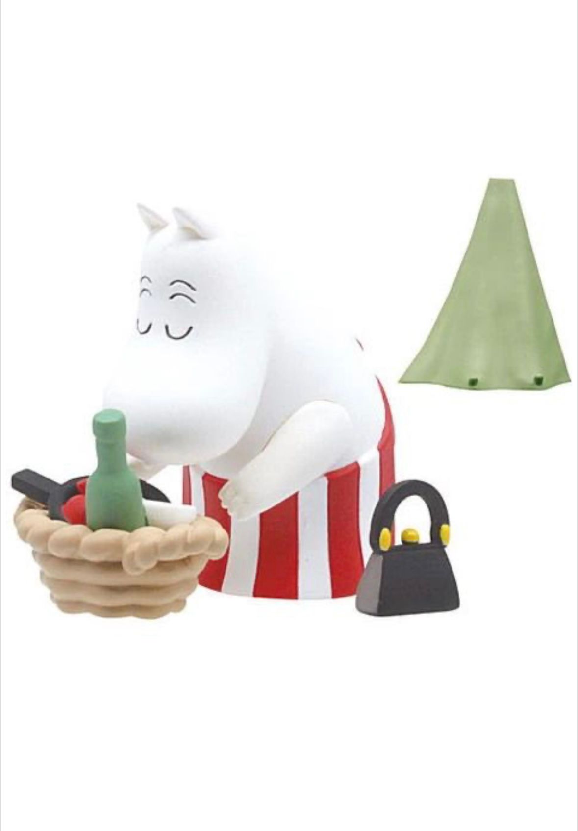 姆明家族露營扭蛋全套四款