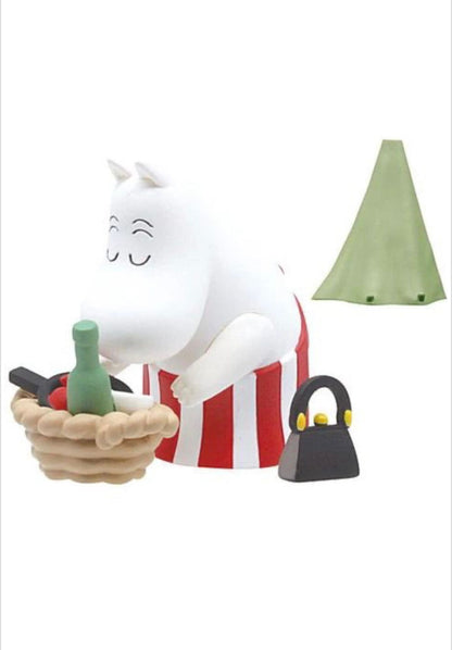 姆明家族露營扭蛋全套四款